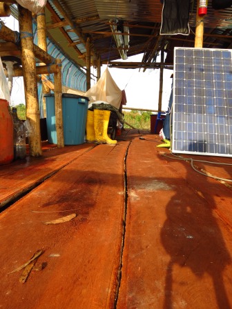 Our new floor and Solar Panel