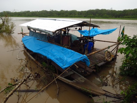 Our raft and your expedition boat